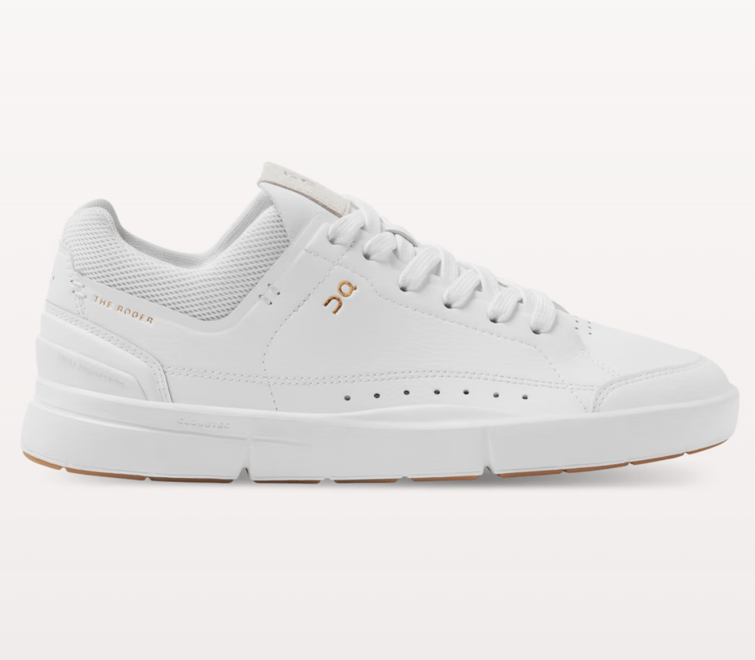 On Running ROGER CENTER COURT WOMEN WHITE/GUM Shoe Main & Taylor Shoes