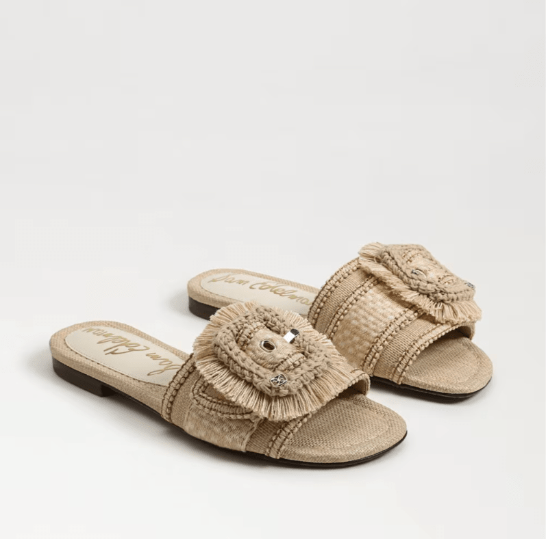 SAM EDELMAN BAMBI PLAYA TAPESTRY SAND SANDAL Shoe Main & Taylor Shoes