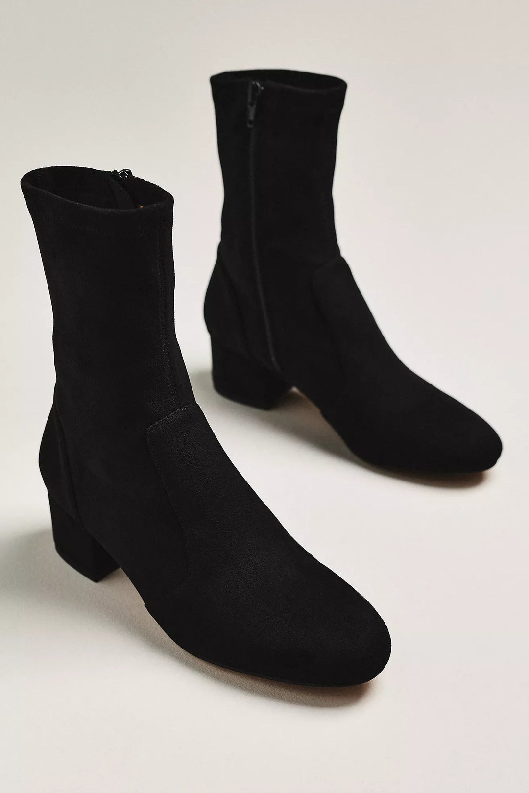 SILENT D GOLDIE BLACK SUEDE BOOT SHOES | Shop now at Main &amp; Taylor Shoes!