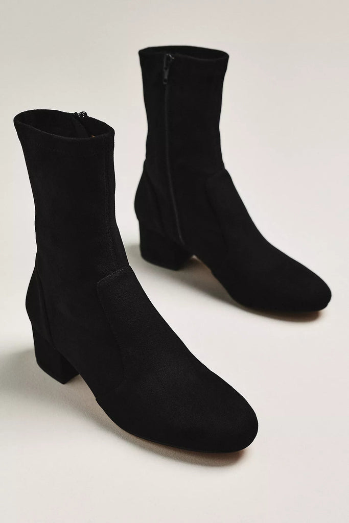 SILENT D GOLDIE BLACK SUEDE BOOT Shoe Main & Taylor Shoes