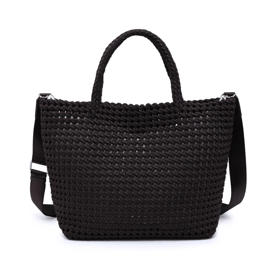 Sol and Seline AMBROSIA MEDIUM CHOCOLATE TOTE HANDBAGS | Shop now at Main & Taylor Shoes!