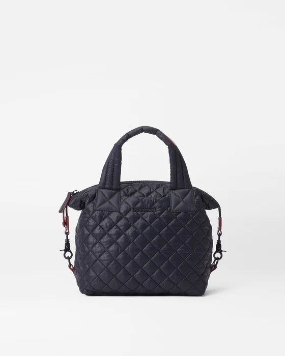 MZ WALLACE SUTTON SMALL DELUXE BLACK HANDBAGS | Shop now at Main &amp; Taylor Shoes!