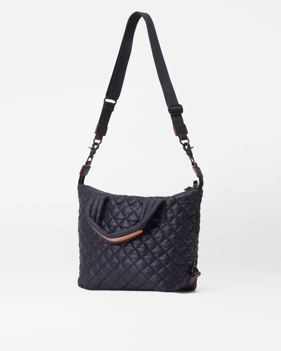 MZ WALLACE SUTTON SMALL DELUXE BLACK HANDBAGS | Shop now at Main &amp; Taylor Shoes!