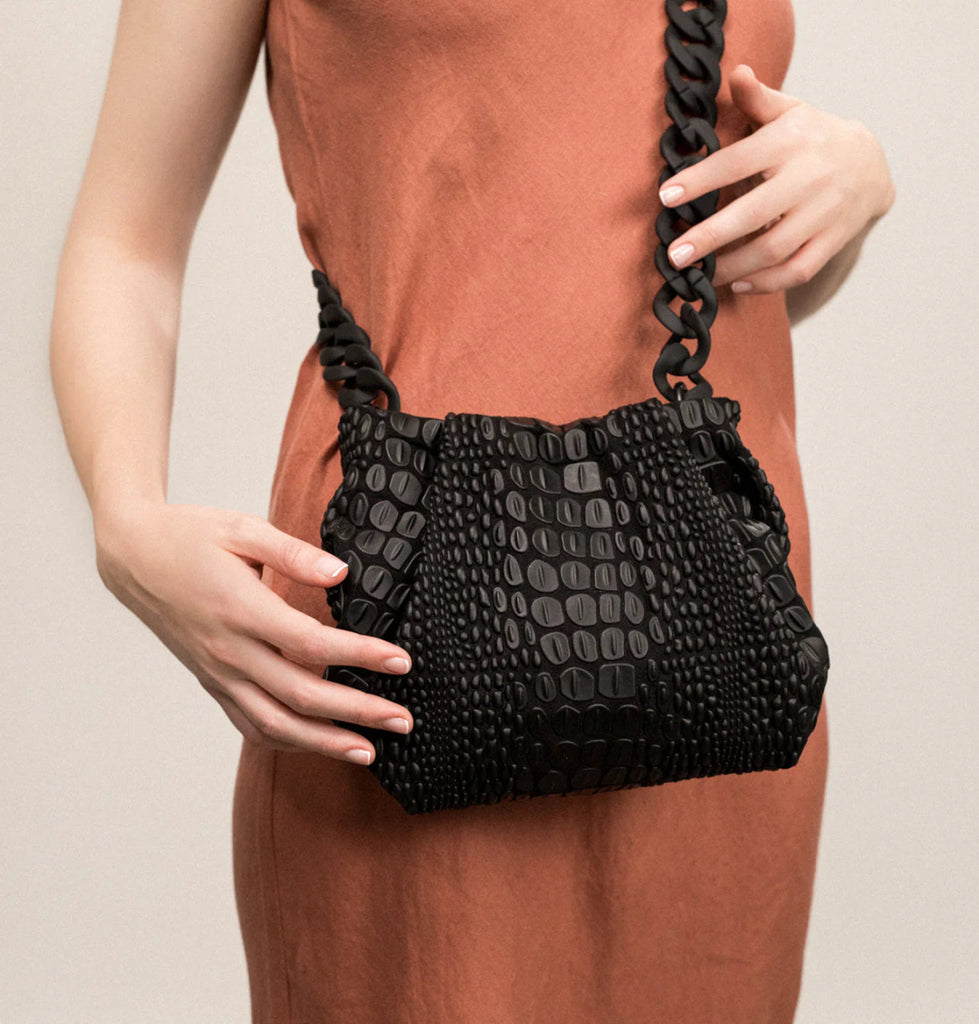 Daniella Lehavi Handbags TOKYO BALI BLACK Shoe Main & Taylor Shoes