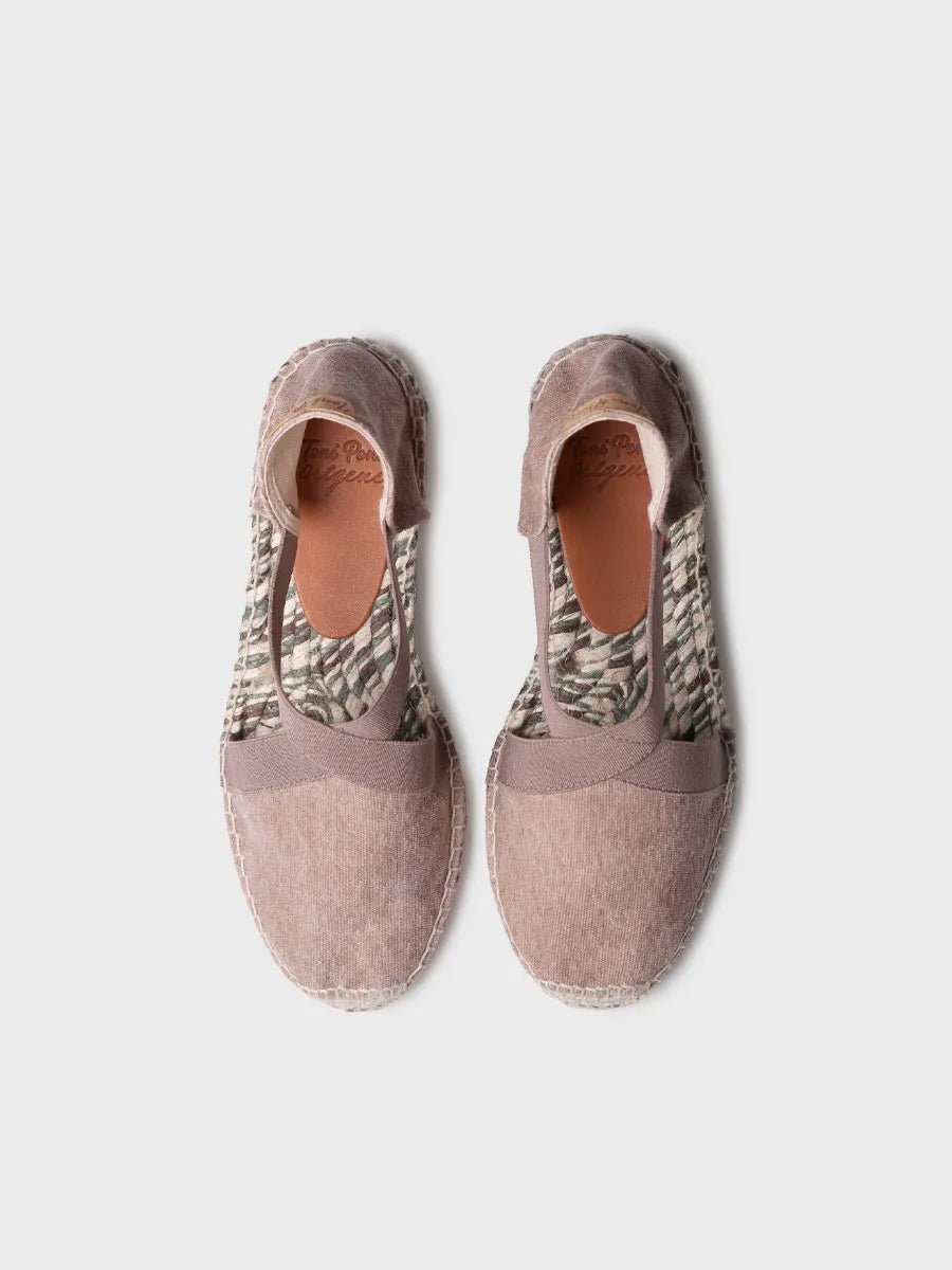 Toni Pons ELBA TAUPE ESPADRILLE Shoes | Shop now at Main &amp; Taylor Shoes!