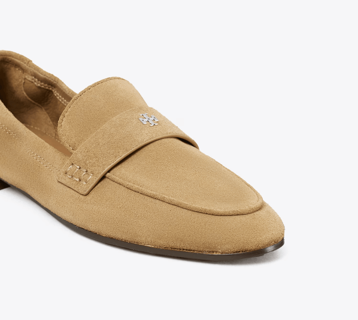 Tory Burch BALLET LOAFER RIVER ROCK SUEDE Shoes | Shop now at Main &amp; Taylor Shoes!
