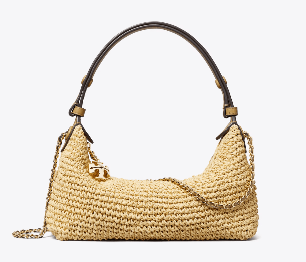 Tory Burch Handbag FLEMING CROCHET POCHETTE Handbags | Shop now at Main & Taylor Shoes!