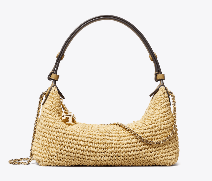 Tory Burch Handbag FLEMING CROCHET POCHETTE Handbags | Shop now at Main &amp; Taylor Shoes!