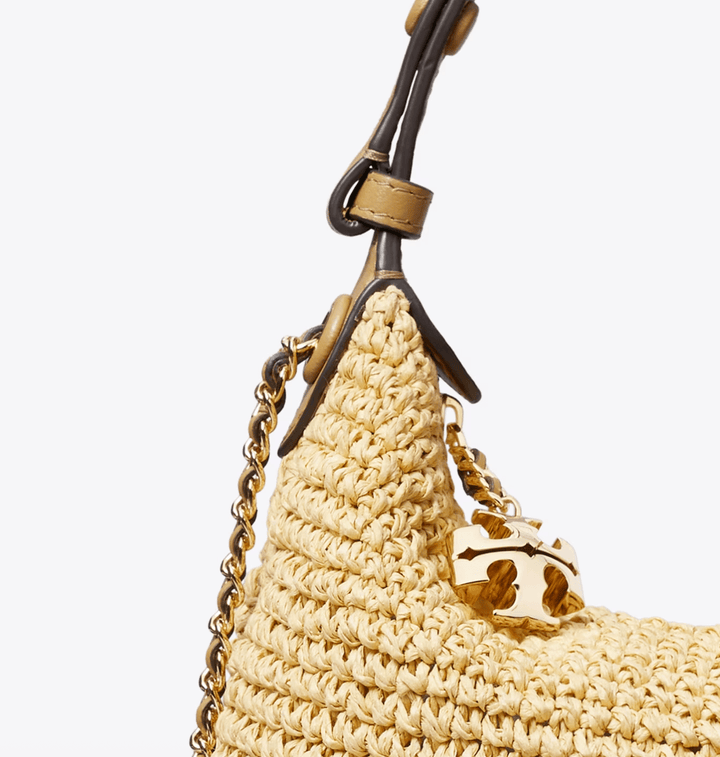 Tory Burch Handbag FLEMING CROCHET POCHETTE Handbags | Shop now at Main &amp; Taylor Shoes!