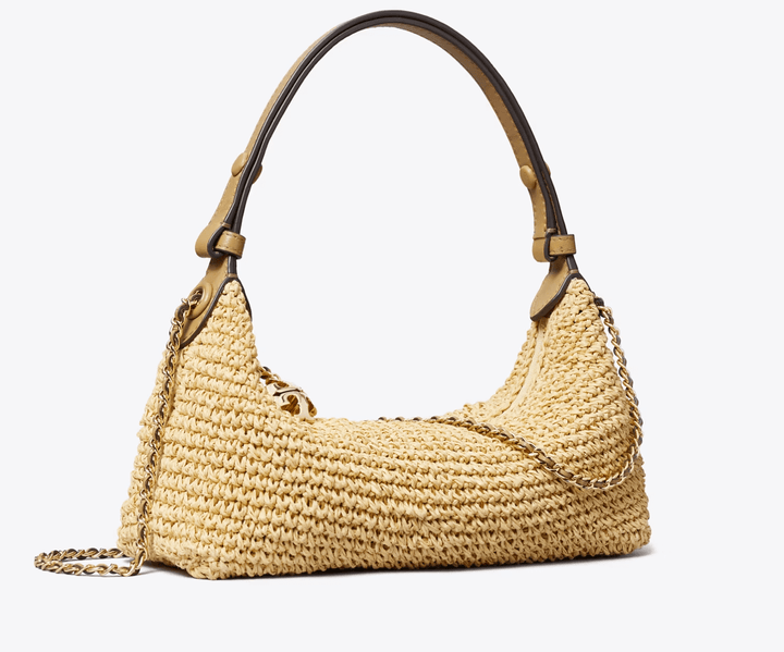 Tory Burch Handbag FLEMING CROCHET POCHETTE Handbags | Shop now at Main &amp; Taylor Shoes!