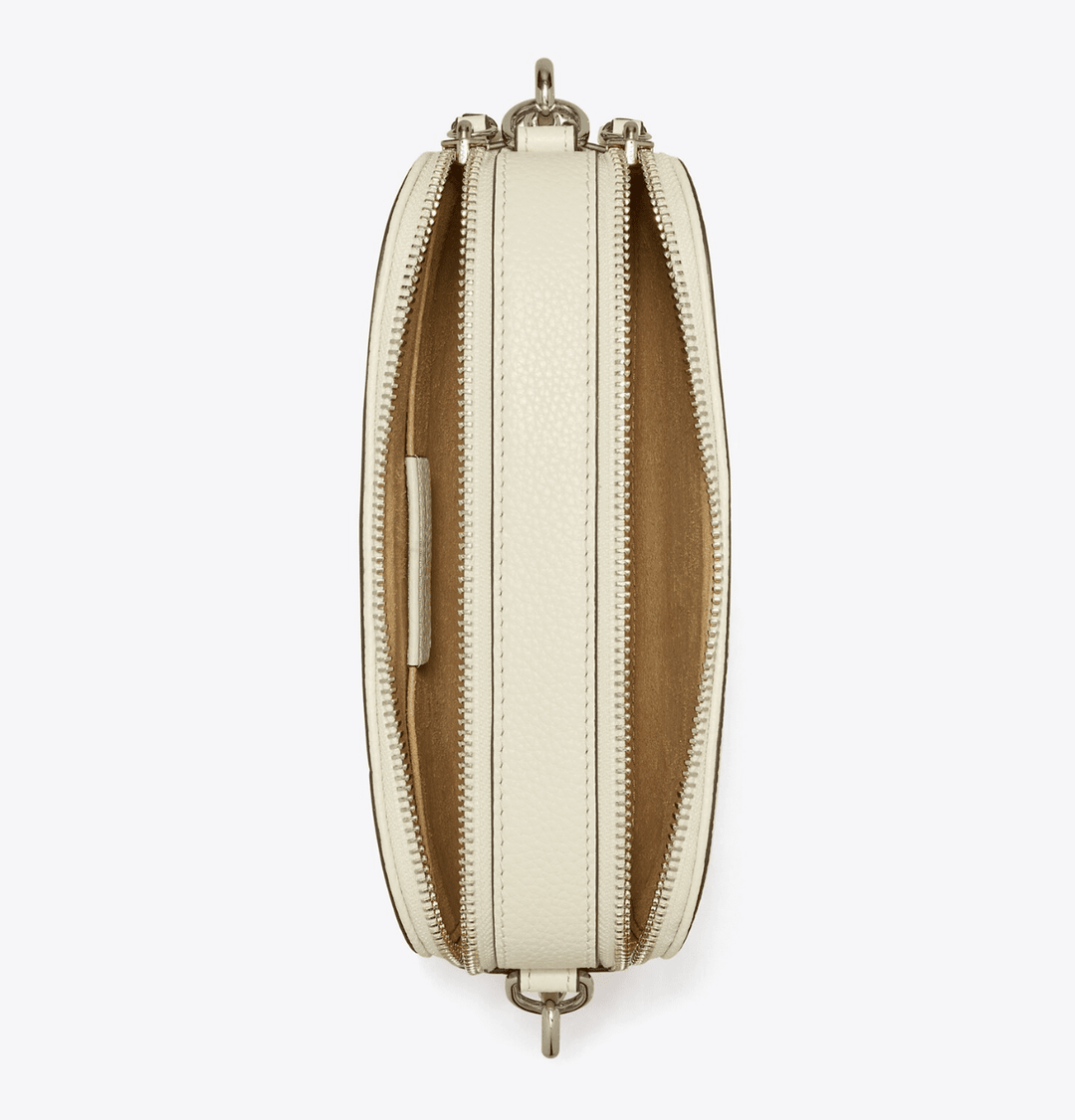 TORY BURCH HANDBAGS MILLER MINI CROSSBODY NEW IVORY HANDBAGS | Shop now at Main &amp; Taylor Shoes!