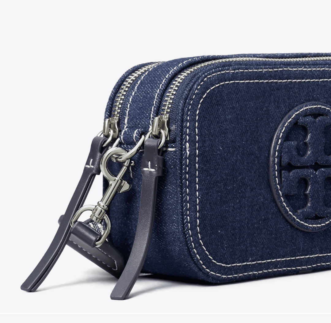 TORY BURCH HANDBAGS MILLER MINI CROSSBODY ROYAL NAVY DENIM Shoe TORY BURCH HANDBAGS MILLER MINI CROSSBODY ROYAL NAVY DENIM Shoe