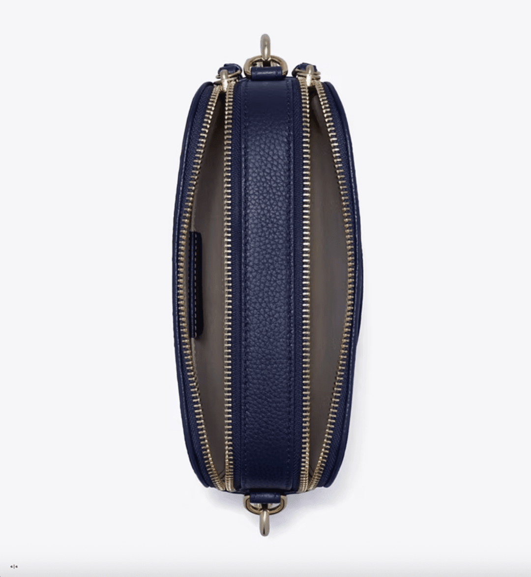 TORY BURCH HANDBAGS MILLER MINI CROSSBODY TORY NAVY Shoe Main