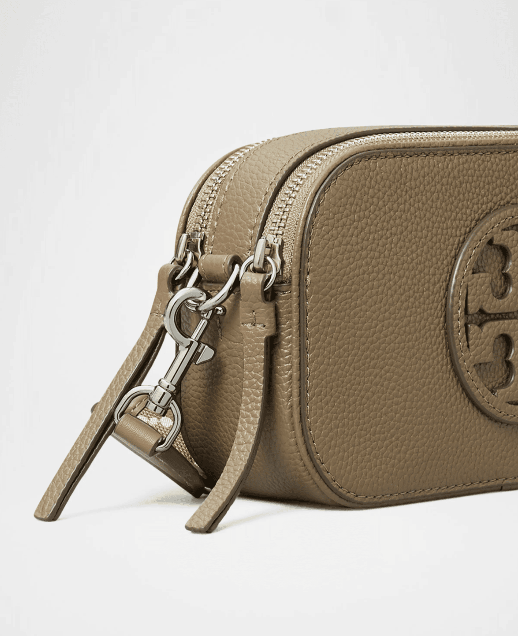 TORY BURCH HANDBAGS MILLER MINI CROSSBODY WILD MUSHROOM Shoe Main