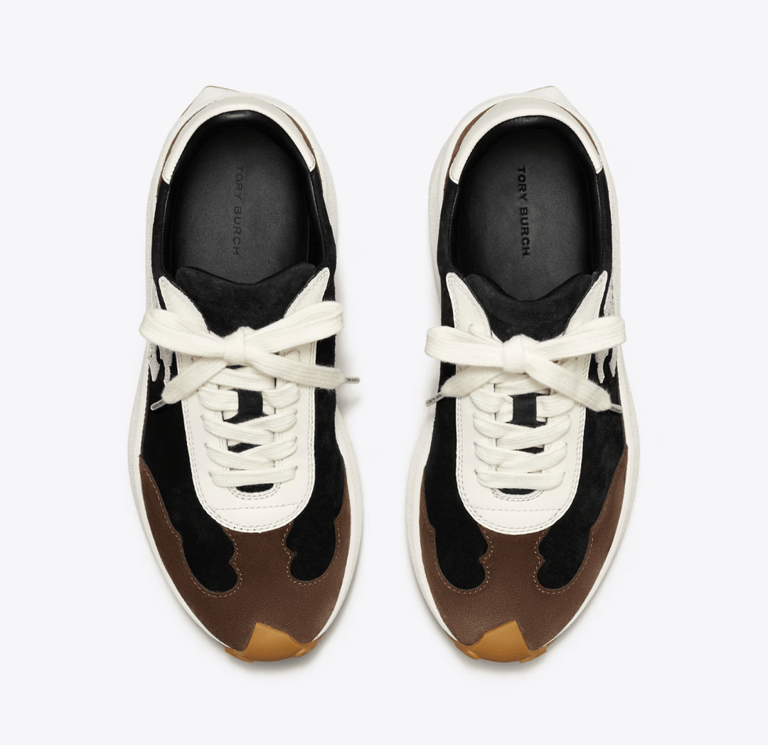 TORY BURCH TORY TRAINER BLACK Shoes | Shop now at Main &amp; Taylor Shoes!