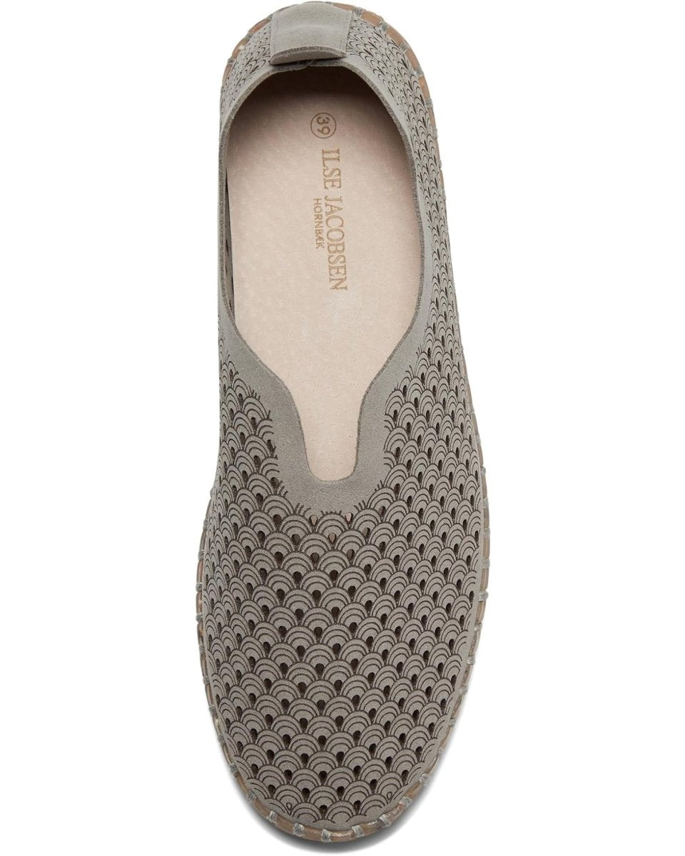 ILSE JACOBSEN TULIP 3072 GREY/CLEAR Shoe Main & Taylor Shoes
