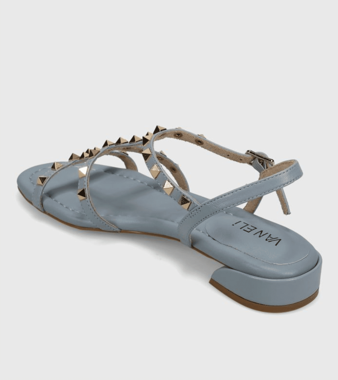 VANELI BECKY PALE BLUE SANDAL SHOES | Shop now at Main &amp; Taylor Shoes!