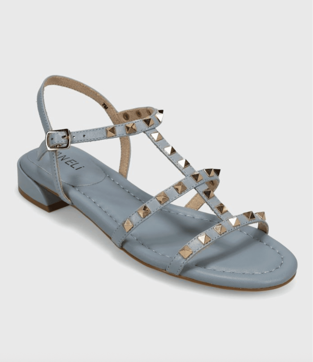 VANELI BECKY PALE BLUE SANDAL SHOES | Shop now at Main & Taylor Shoes!