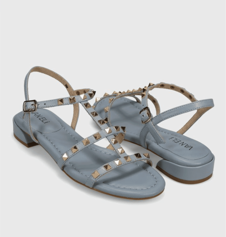 VANELI BECKY PALE BLUE SANDAL SHOES | Shop now at Main &amp; Taylor Shoes!