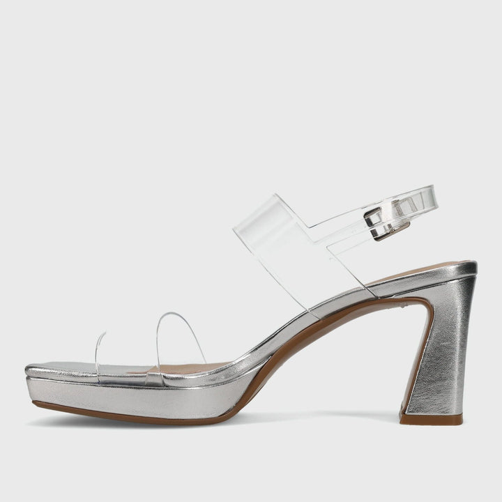 VANELI MAIDA CLEAR VINYL HEEL SHOES | Shop now at Main &amp; Taylor Shoes!