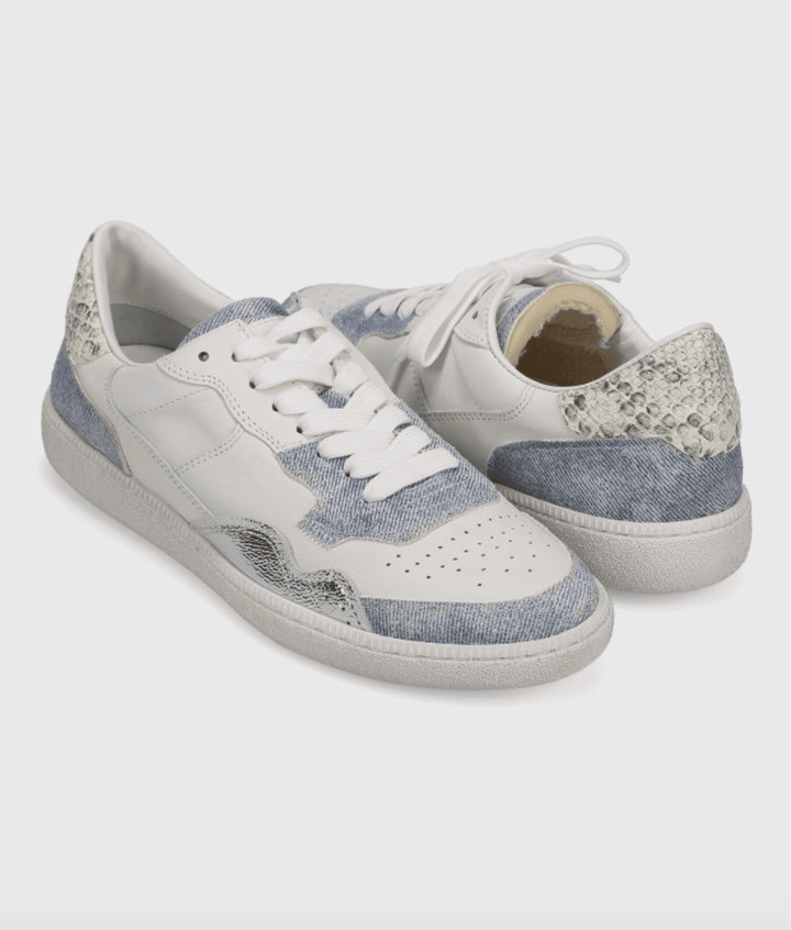 VANELI PARIS WHITE/JEANS SNEAKER SHOES | Shop now at Main &amp; Taylor Shoes!
