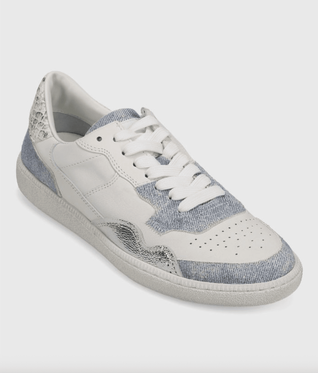 VANELI PARIS WHITE/JEANS SNEAKER SHOES | Shop now at Main & Taylor Shoes!