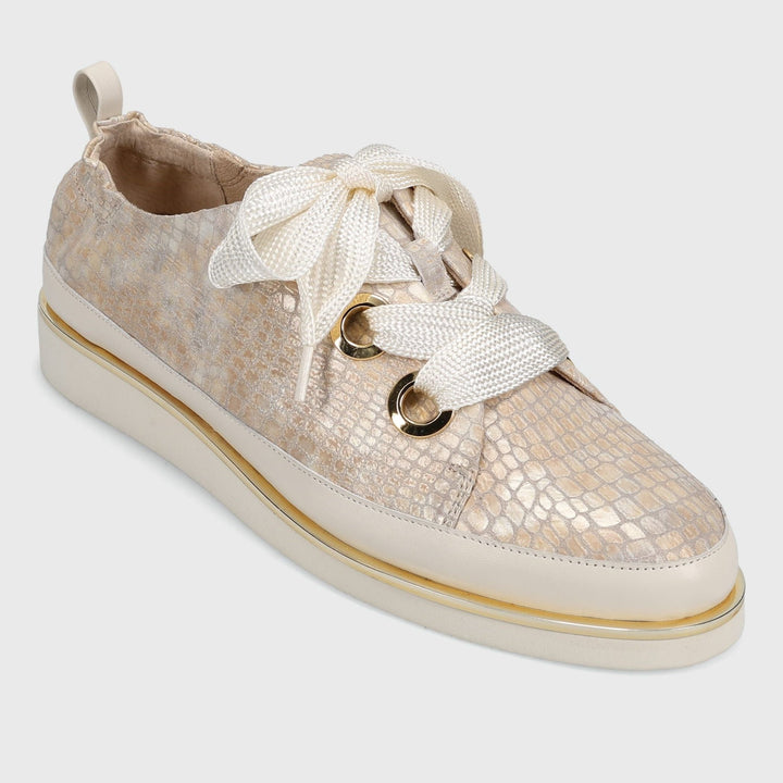 VANELI QUENDA CHAMPAGNE SNEAKER SHOES | Shop now at Main &amp; Taylor Shoes!