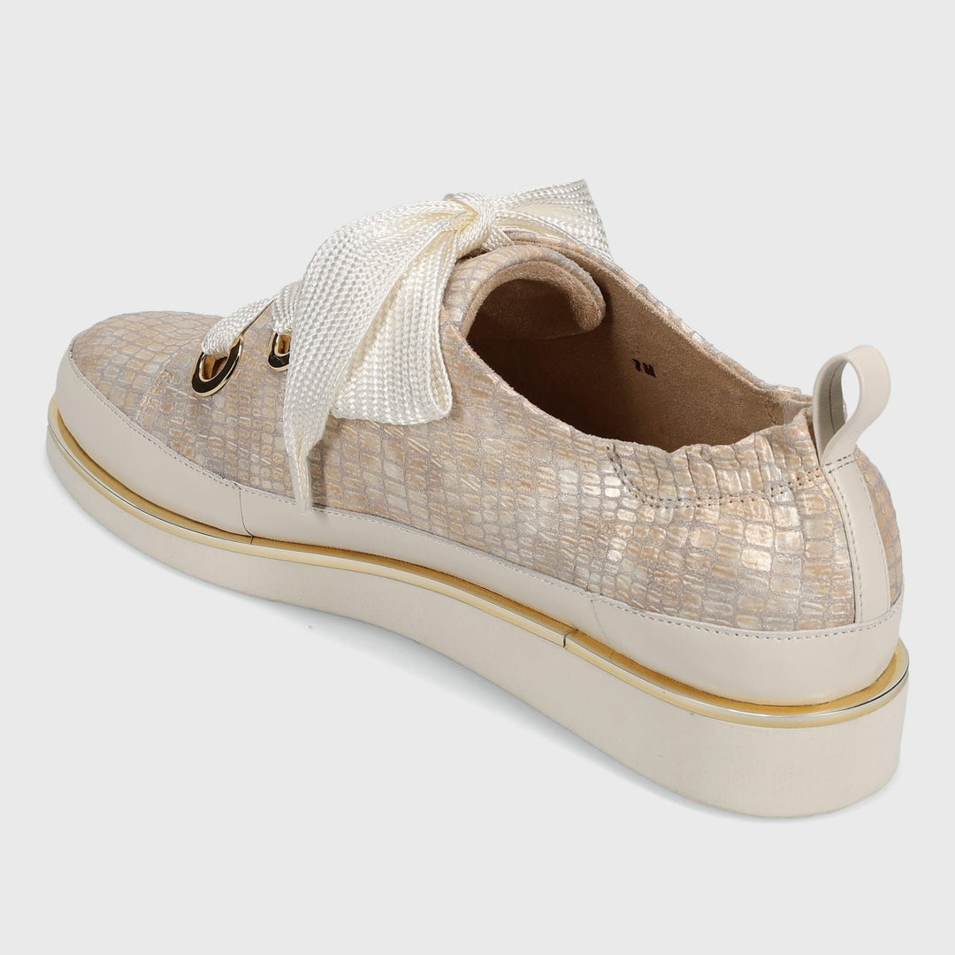VANELI QUENDA CHAMPAGNE SNEAKER SHOES | Shop now at Main &amp; Taylor Shoes!