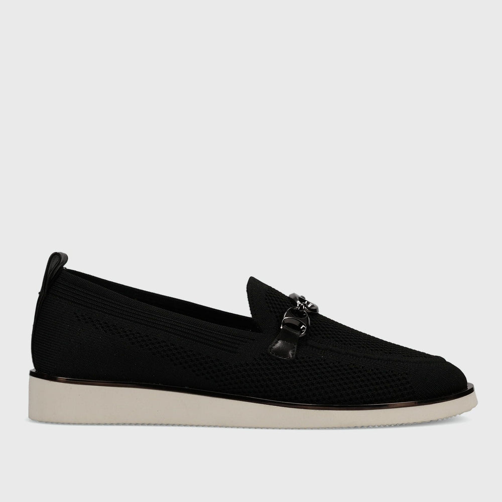 VANELI QUINCE BLACK KNIT SLIP - ON SHOES | Shop now at Main & Taylor Shoes!