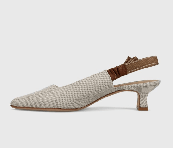 VANELI THISBE IVORY LINO SLINGBACK Shoes | Shop now at Main &amp; Taylor Shoes!