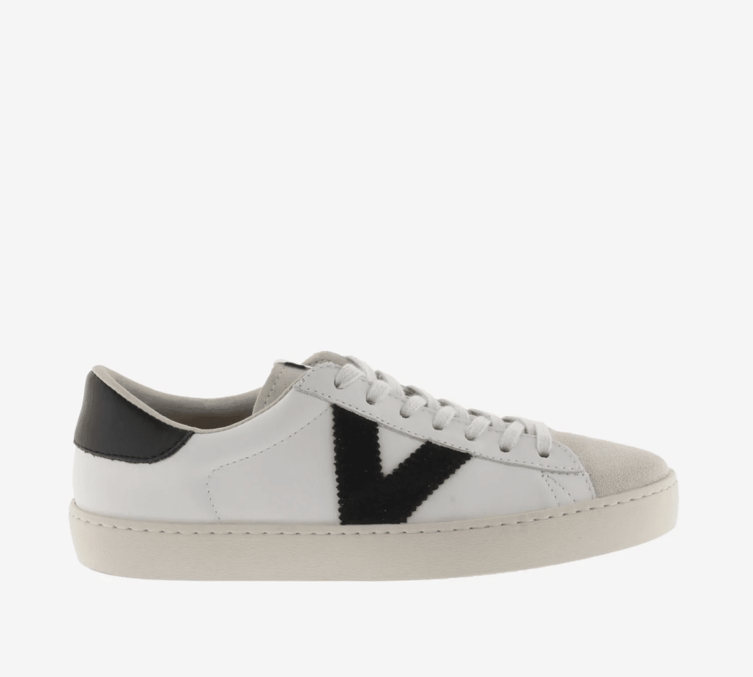 VICTORIA 1126142 WHITE/BLACK SNEAKER SHOES | Shop now at Main &amp; Taylor Shoes!