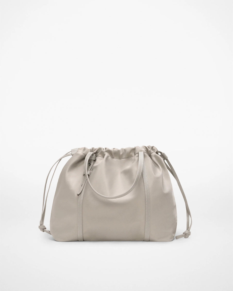 MZ Wallace WAVERLY SMALL TOTE SABLE PEARL HANDBAGS | Shop now at Main &amp; Taylor Shoes!