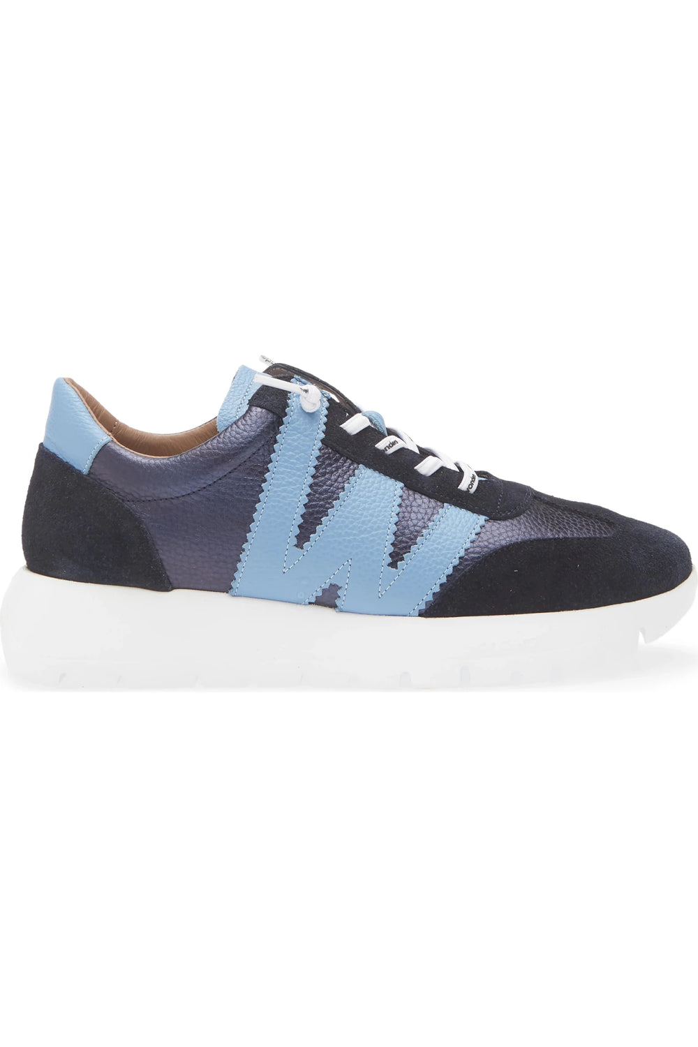 Wonders A - 2476 BLUE COMBO SNEAKER Shoes | Shop now at Main & Taylor Shoes!