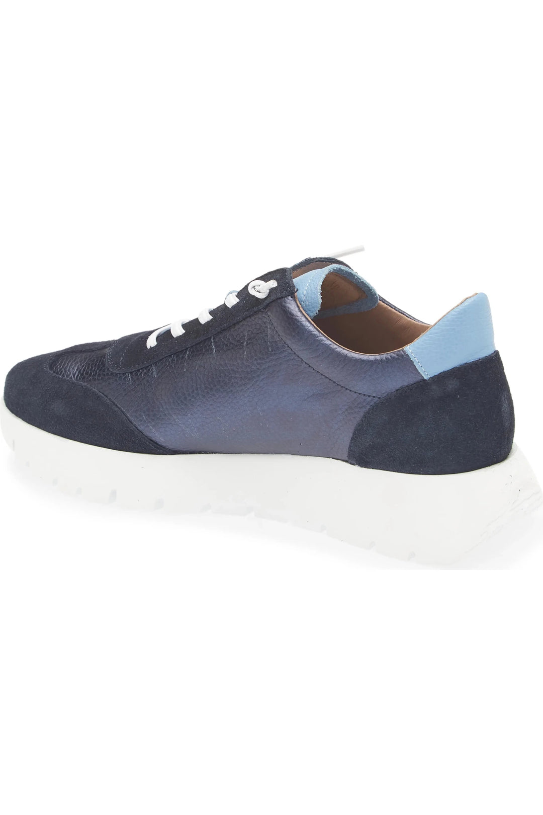 Wonders A - 2476 BLUE COMBO SNEAKER Shoes | Shop now at Main &amp; Taylor Shoes!