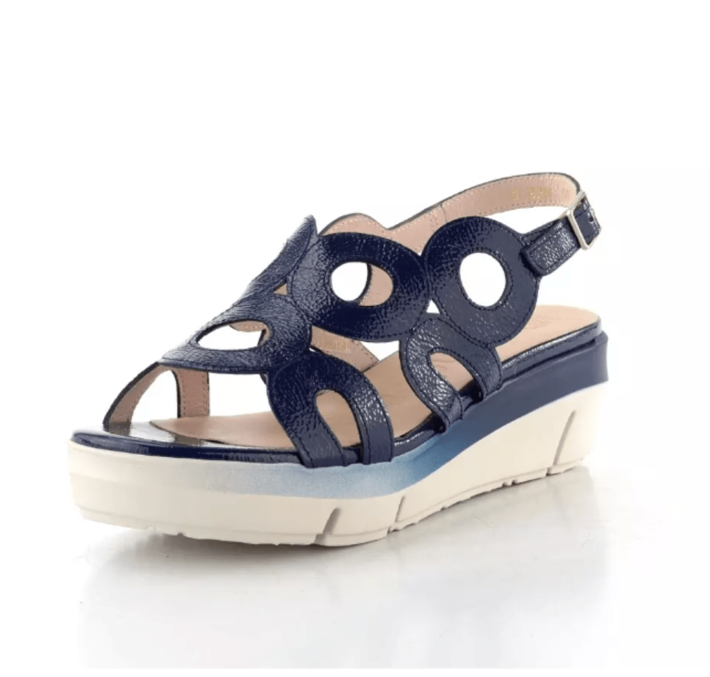 Wonders D - 8282 BALTIC PATENT (NAVY) Shoes | Shop now at Main &amp; Taylor Shoes!