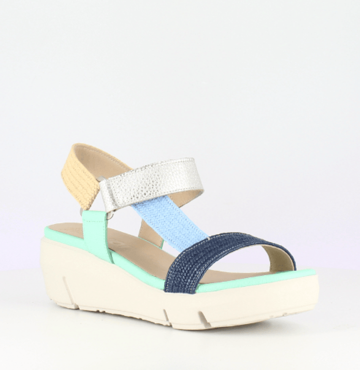 Wonders D - 8290 MARINO/CELESTE SANDAL Shoes | Shop now at Main &amp; Taylor Shoes!