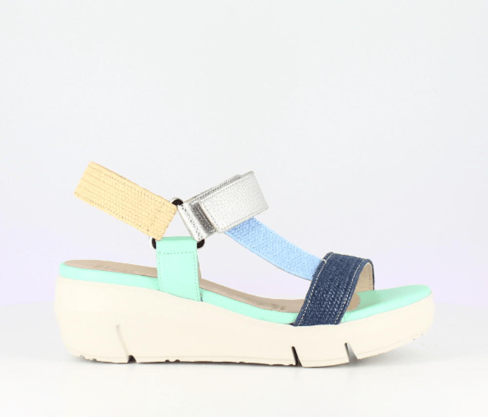Wonders D - 8290 MARINO/CELESTE SANDAL Shoes | Shop now at Main & Taylor Shoes!