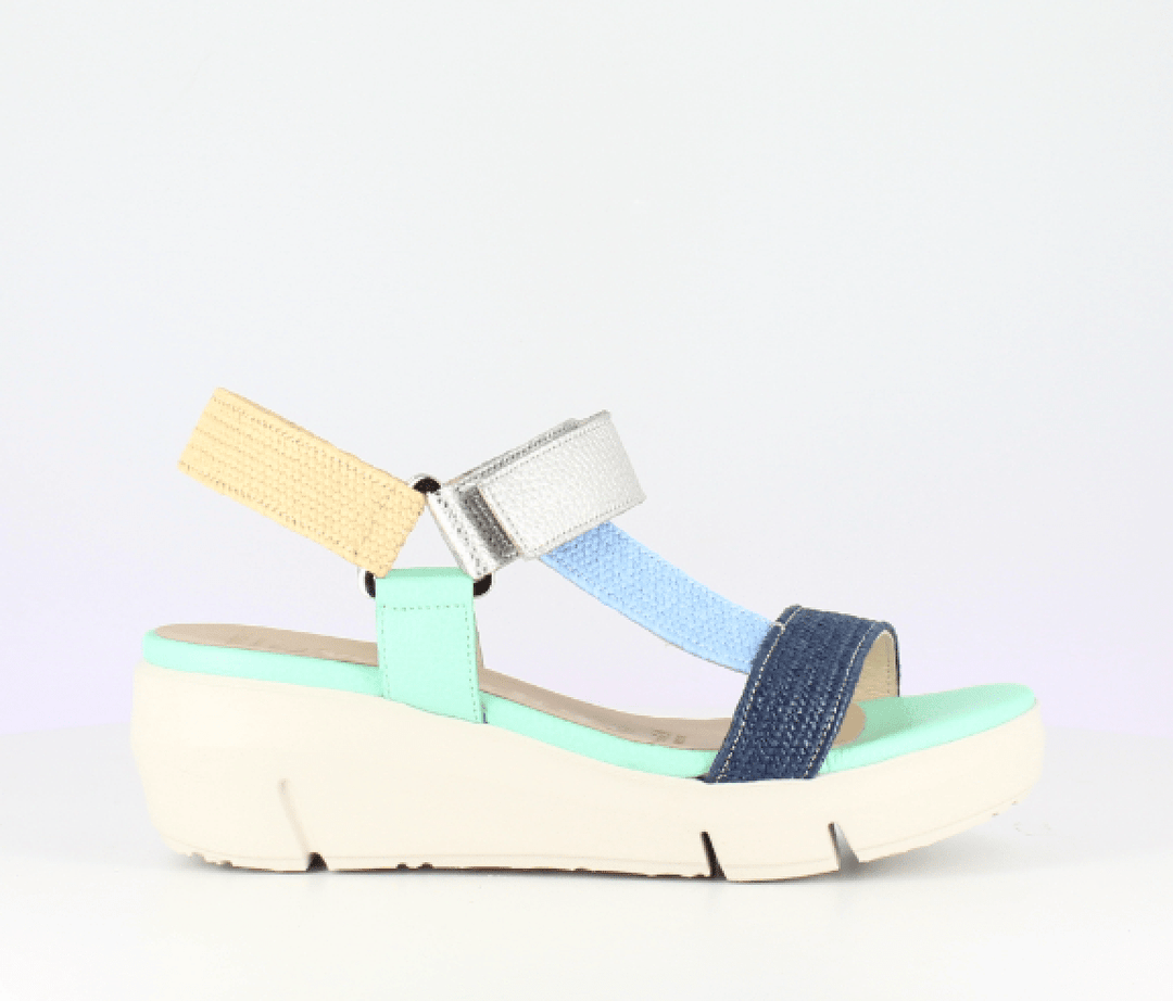 Wonders D - 8290 MARINO/CELESTE SANDAL Shoes | Shop now at Main &amp; Taylor Shoes!