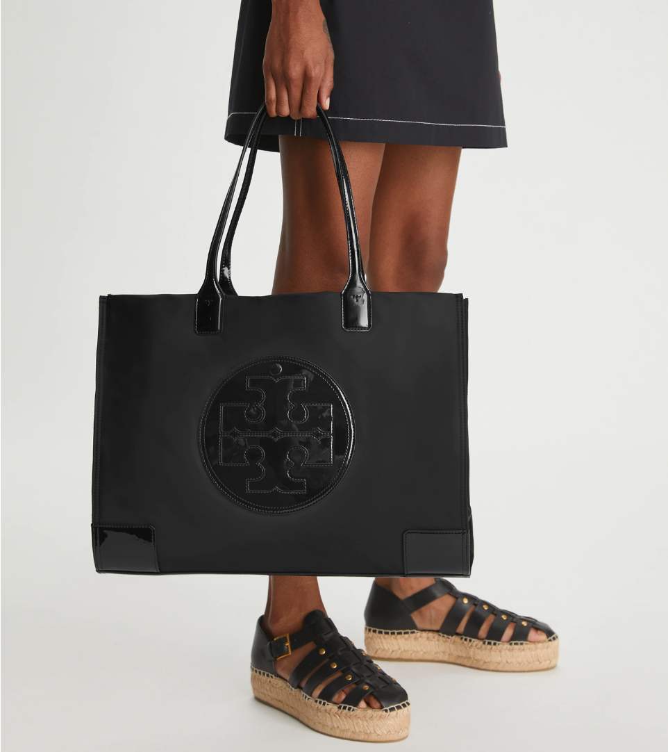 Ella patent tote online