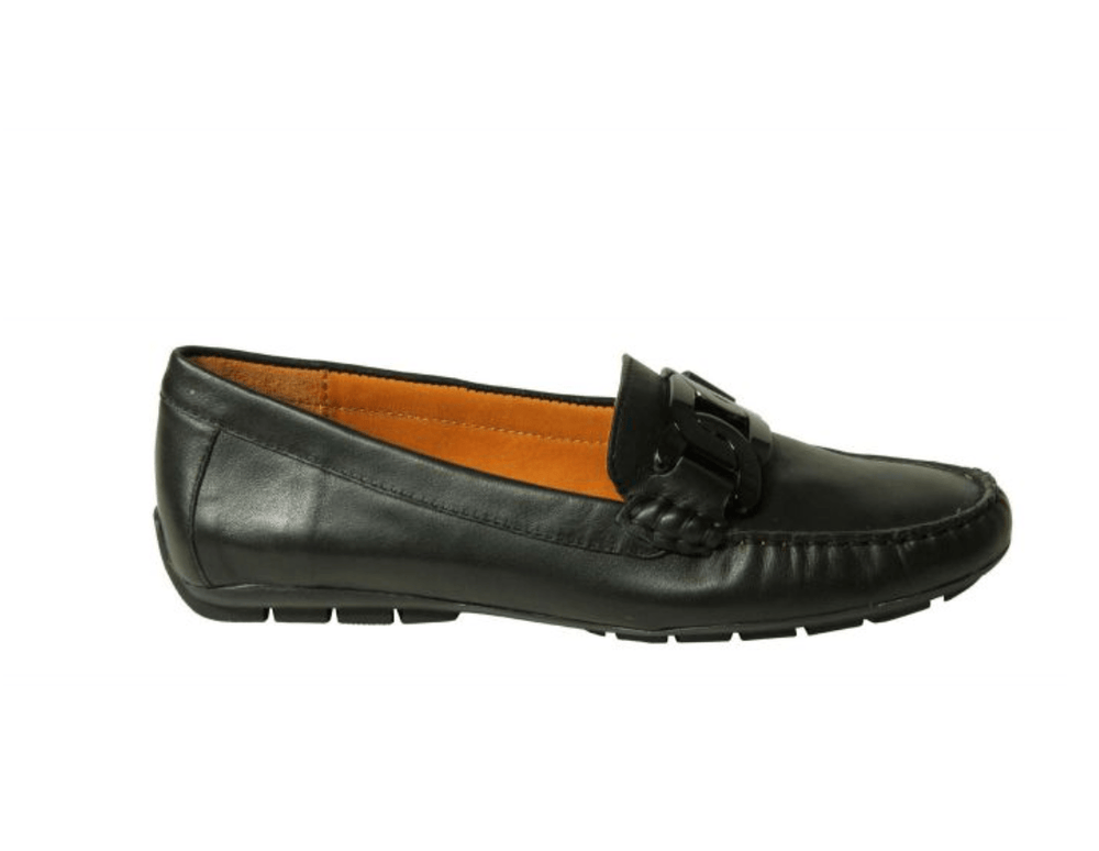 VANELI AIKER BLACK LEATHER Shoes | Shop now at Main & Taylor Shoes!