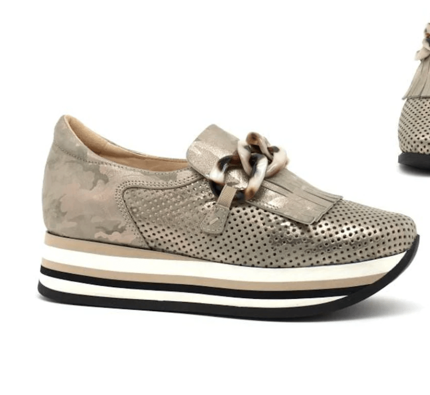 SOFTWAVES CADIE TASSEL LOAFER KHAKI Shoes | Shop now at Main & Taylor Shoes!