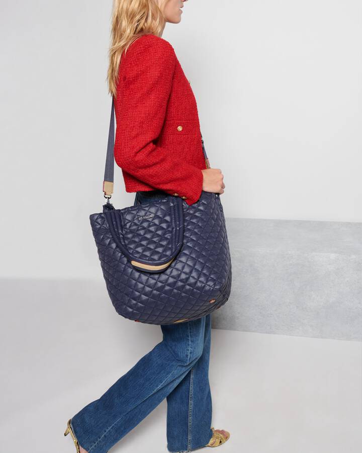 MZ Wallace METRO MEDIUM TOTE DELUXE DAWN HANDBAGS | Shop now at Main &amp; Taylor Shoes!