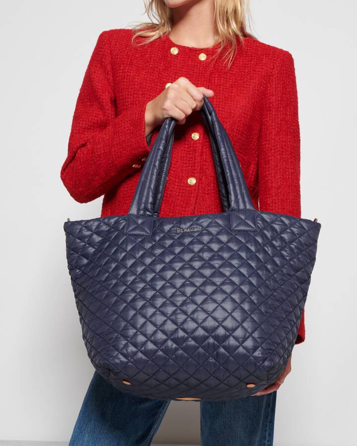 MZ Wallace METRO MEDIUM TOTE DELUXE DAWN HANDBAGS | Shop now at Main &amp; Taylor Shoes!